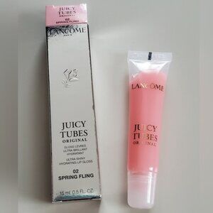 Lancôme Juicy Tubes - Long-Wear Lip Gloss Spring Fling 02 New in Box